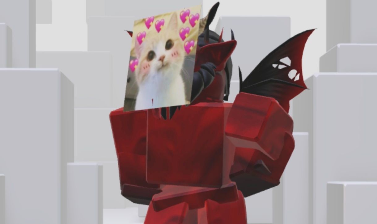 Conta do roblox, skin limitada de Satan e com alguns jogos op