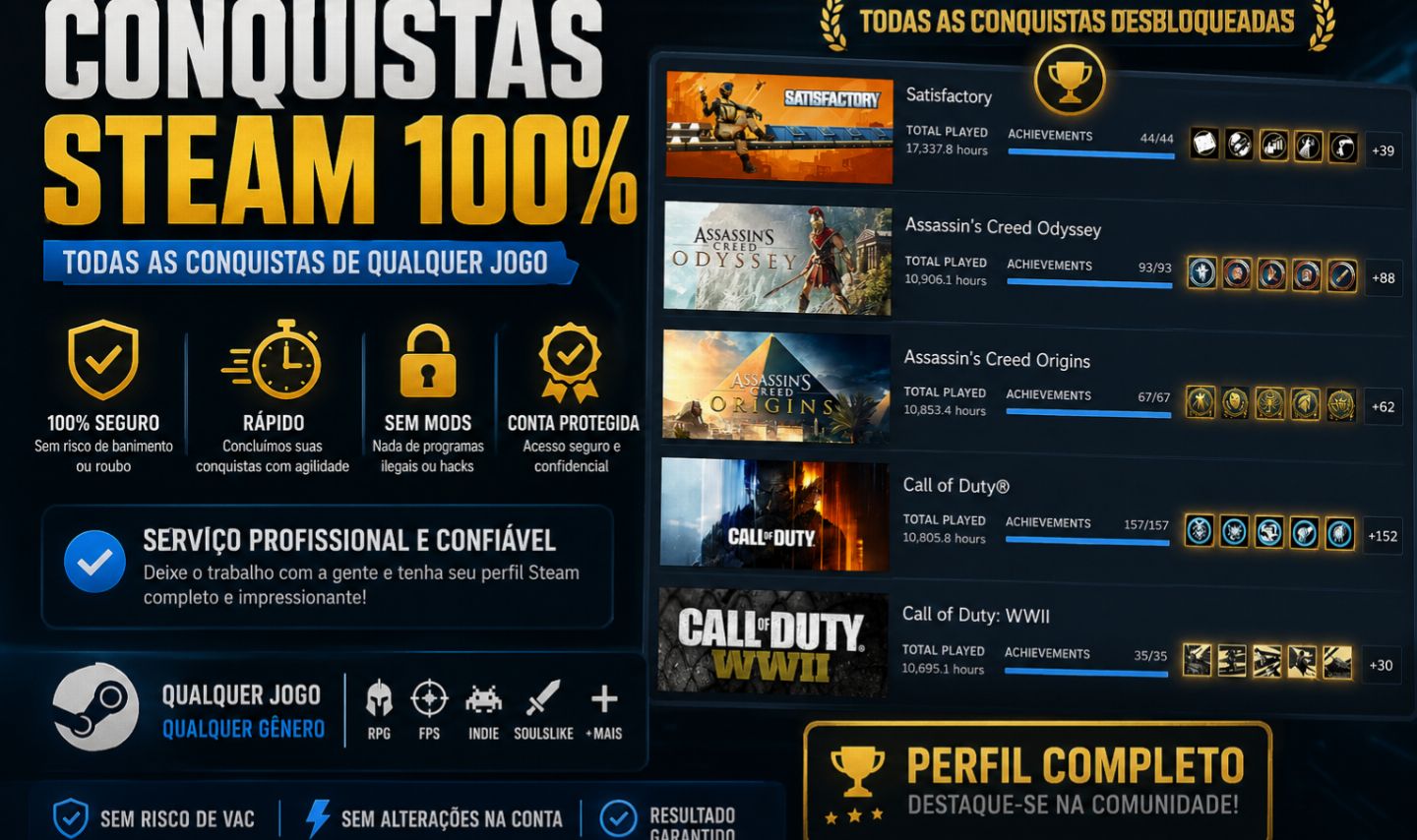 PLATINO SUAS CONQUISTAS STEAM