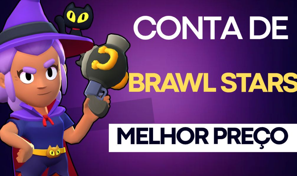 Conta com: 10k troféus 8000 de coins 4500 de bings com 32 Brawlers rank: dima