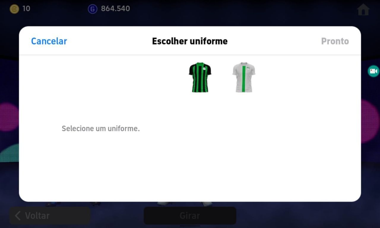 CONTA EFOOTBALL RARA! CRUYFF 109 + BABANGIDA + CANTONA NOVO + DE BRUYNE E++++!