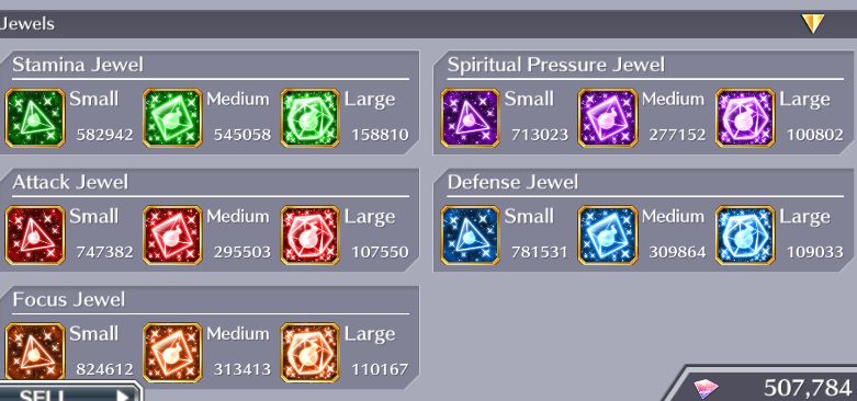 BBS/ 50301 Orbs/ Shuhei - Kensei - Ulqui 11th/1017 BBS/ 8561 Accessory Tickets