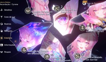 Conta Whale Honkai Star Rail - Cyrene E6 e Acheron E6