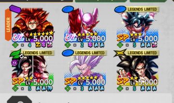 Conta db legends lv 121 (GOGETA SSJ4) 27 legends limited e 4 ultras e 391 gems