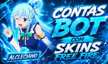 Contas Bot com Skins - Free Fire
