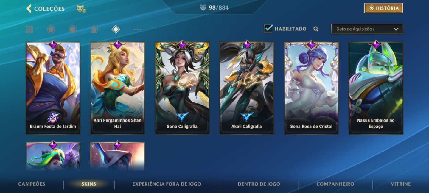 Conta Wild Rift | 98 skins