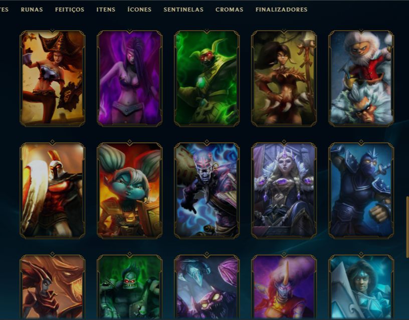 SKIN LENDÁRIA LUCIAN VELHO OESTE + [ CONTA MAIN ADC ] + [ TROCA NICK ]
