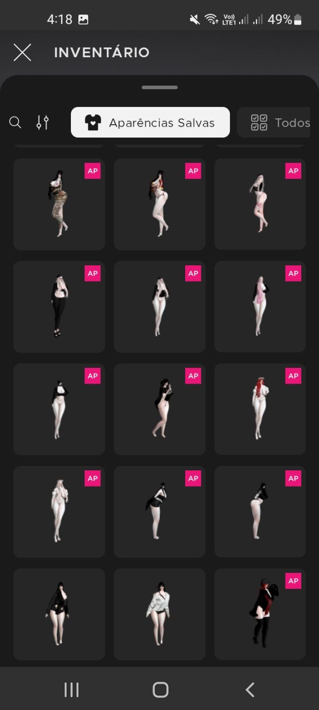 Conta de imvu feminina