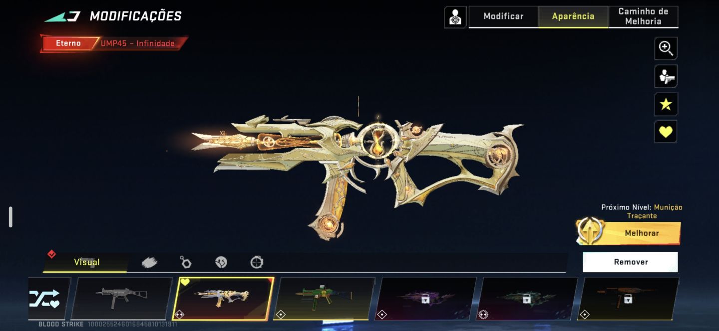 [Conta de Blood Strike] Com várias skins Eternas e Ultras
