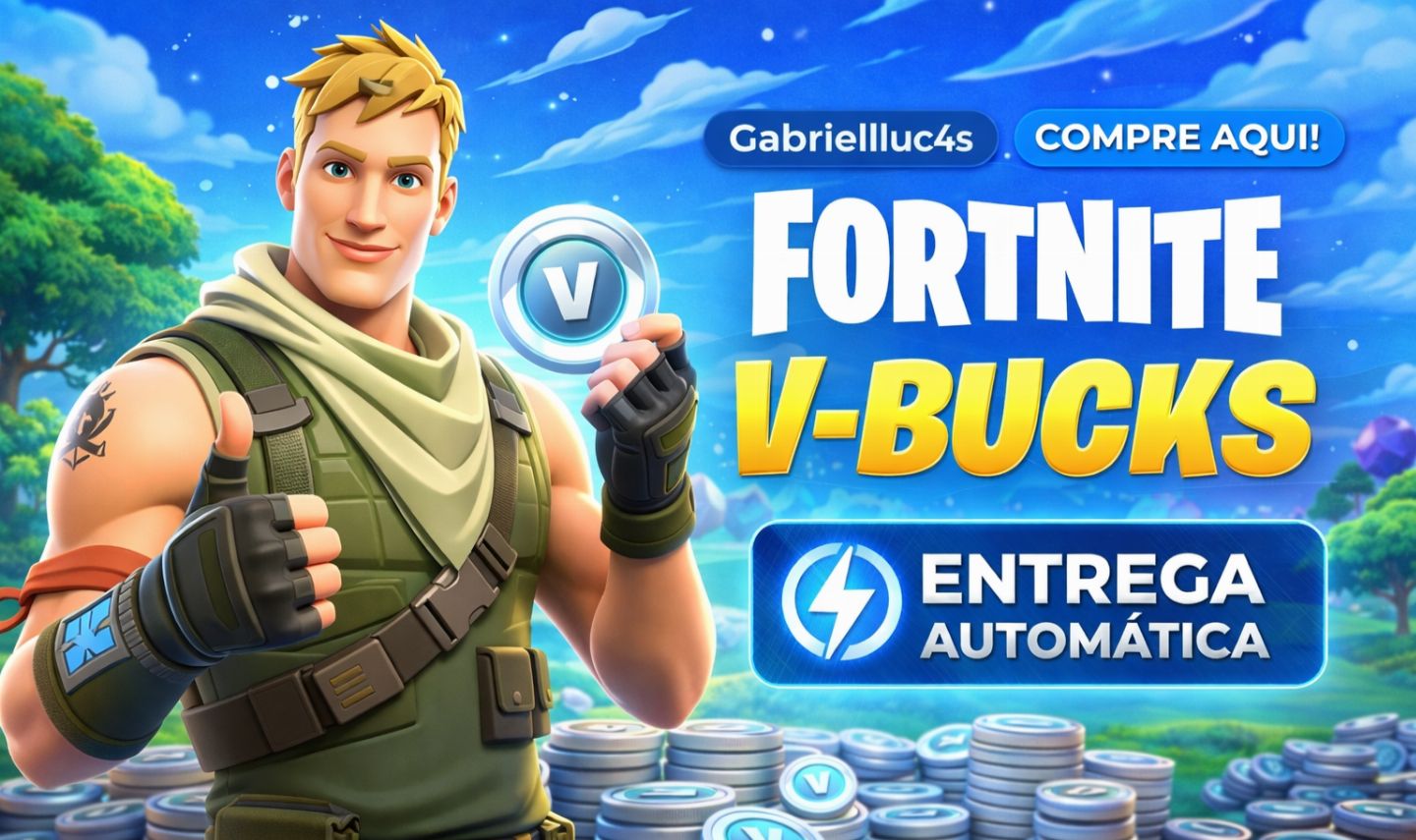 Fortnite V-Bucks | (VBK) | Entrega Automática 24H