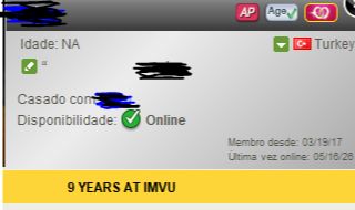 CC imvu Feminina upada, com +1 de brinde (Leia a descrição para obter detalhes)