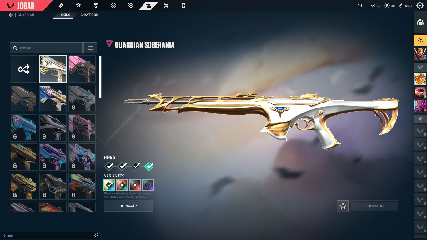 CONTA VALORANT | DONO ORIGINAL | COLEÇÃO DE SKINS