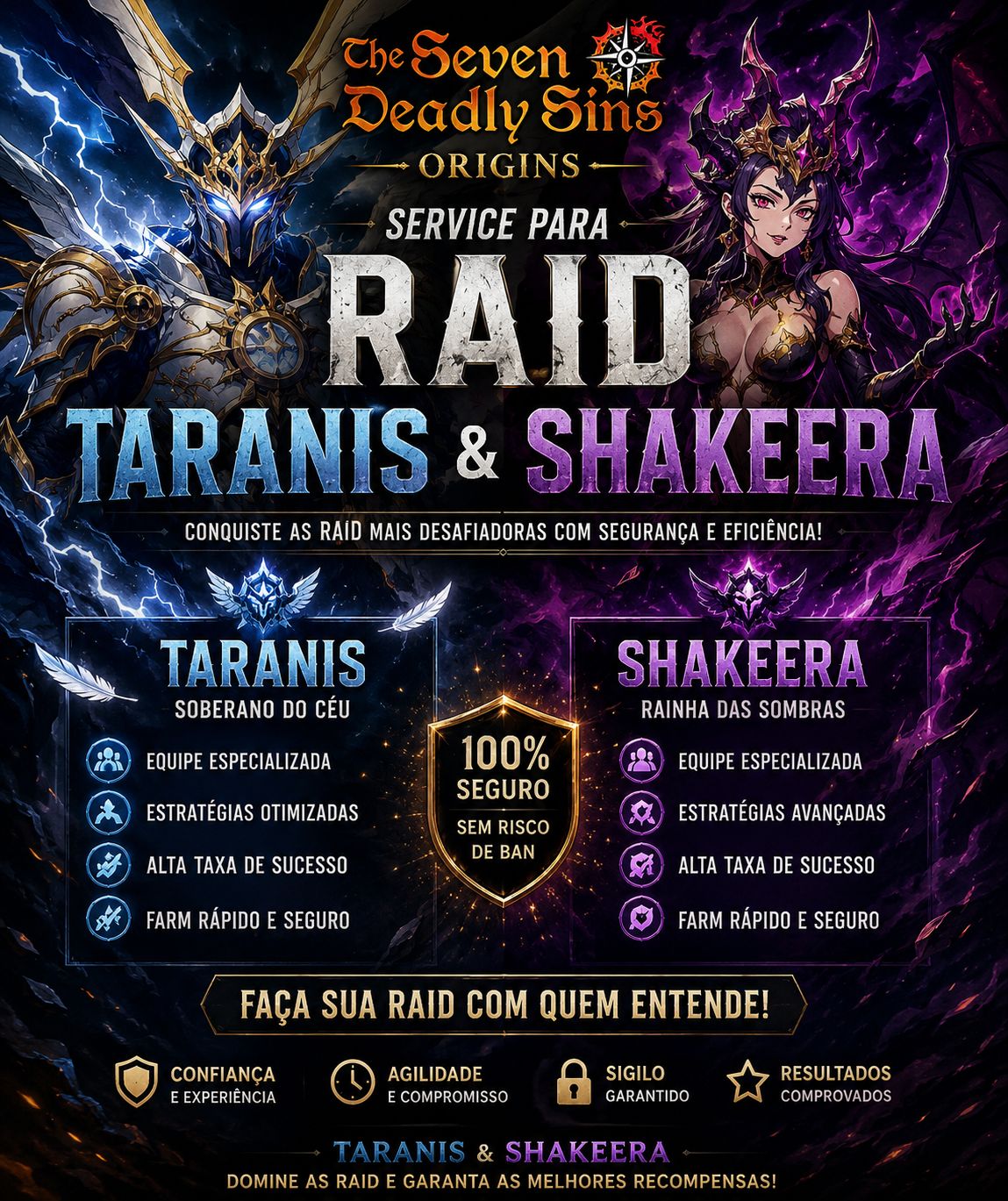 Service de Raid taranis ou Raid Aranha shakeera