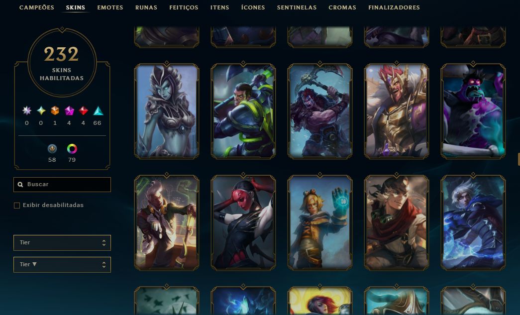 232 SKINS | SEASON 2016
