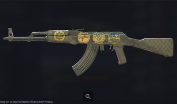 Ak-47(SOUVENIR) | N1SSIM LEGACY | +1500R$ ADESIVOS