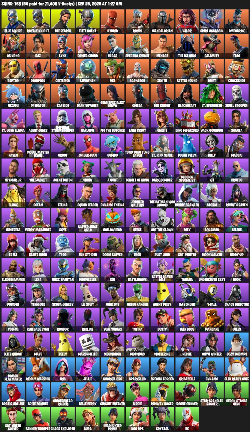 Conta de fortnite com season 3
