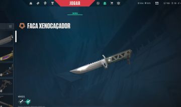 CONTA VALORANT COM FACA XENOCAÇADOR + SKINS (ÚNICO DONO)