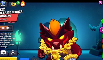 Conta de brawl stars com 2500 troféus skin lendária e muito mais