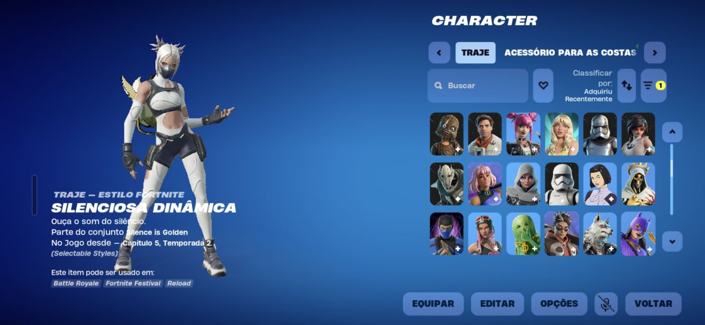 Conta Fortnite (full acesso)