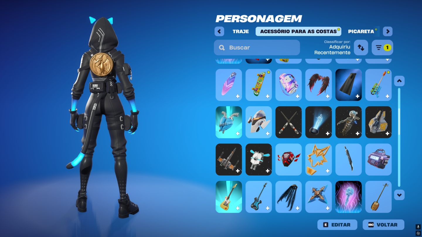 Conta epic + fortnite