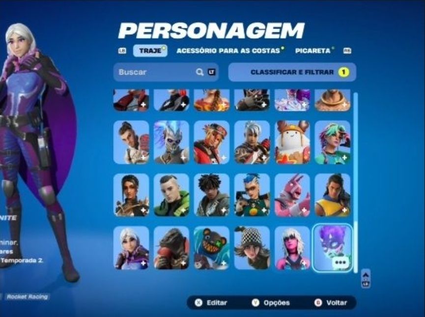 CONTA CASUAL de FORTNITE(+1000 ITENS!!)