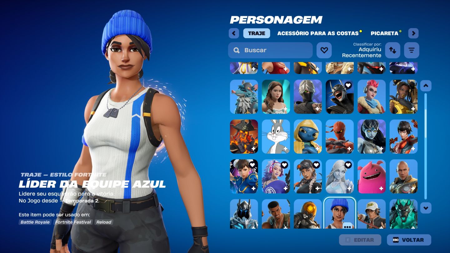 Conta de Fortnite com 96 Skins | Prodigy | Promoção!