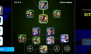 Conta Efootball Messi 110 + Pack da França