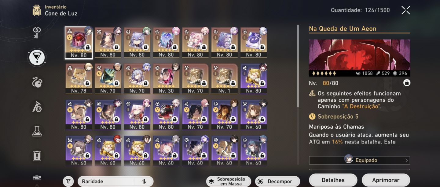 Conta F2P HSR