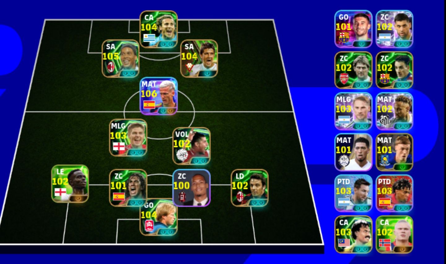 Conta Efootball mobile 1172