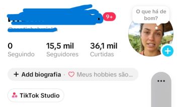 CONTA TIK TOK SHOP 15K SEGUIDORES BRASILEIRA ( QUALIDADE GARANTIDA)