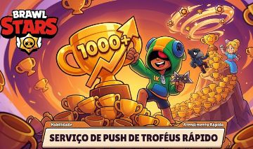 PUSH DE TROFÉUS BRAWL STARS | ATÉ 1K DE TROFÉUS EM 3 DIAS! RÁPIDO