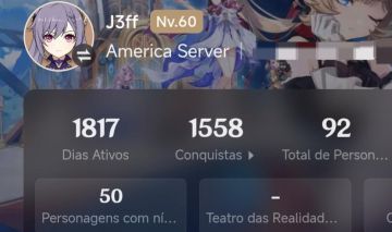 (NEGOCIAVEL) CONTAS - GENSHIM IMPACT + HONKAI STAR RAIL + ZZZ