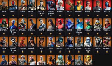 Conta FORTNITE 387 Skins + salve o mundo (V-BUCKS) FULL ACESSO