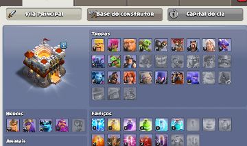 Clash Of Clans conta cv 11 semi full