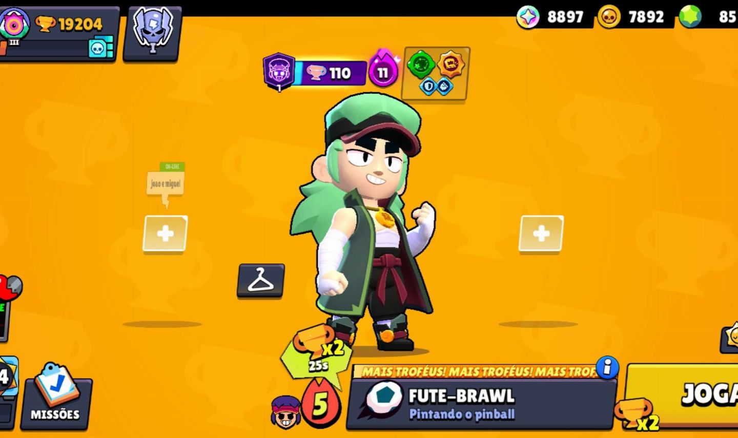 CONTA DE BRAWL STARS