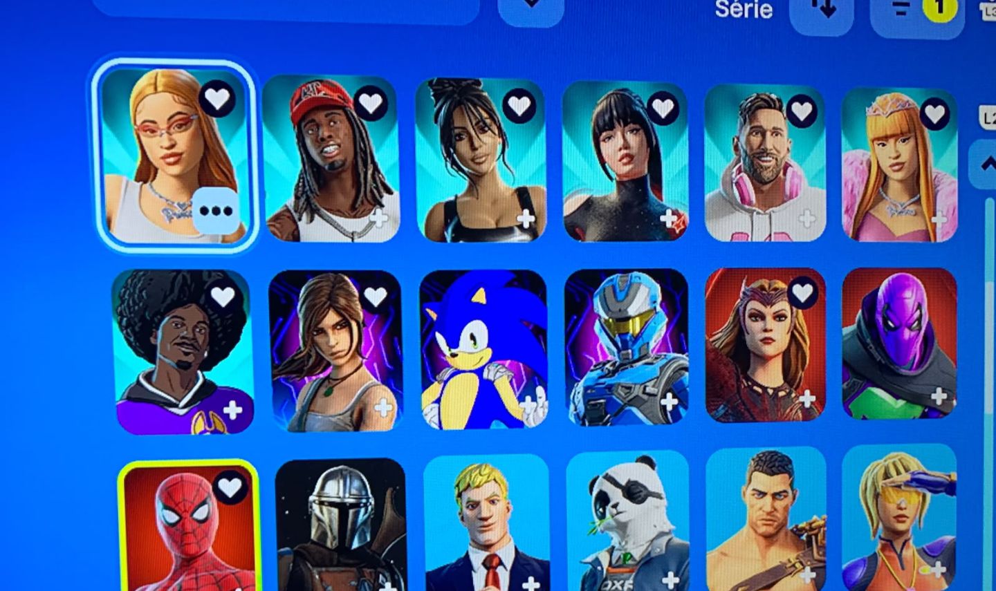 Conta fortnite