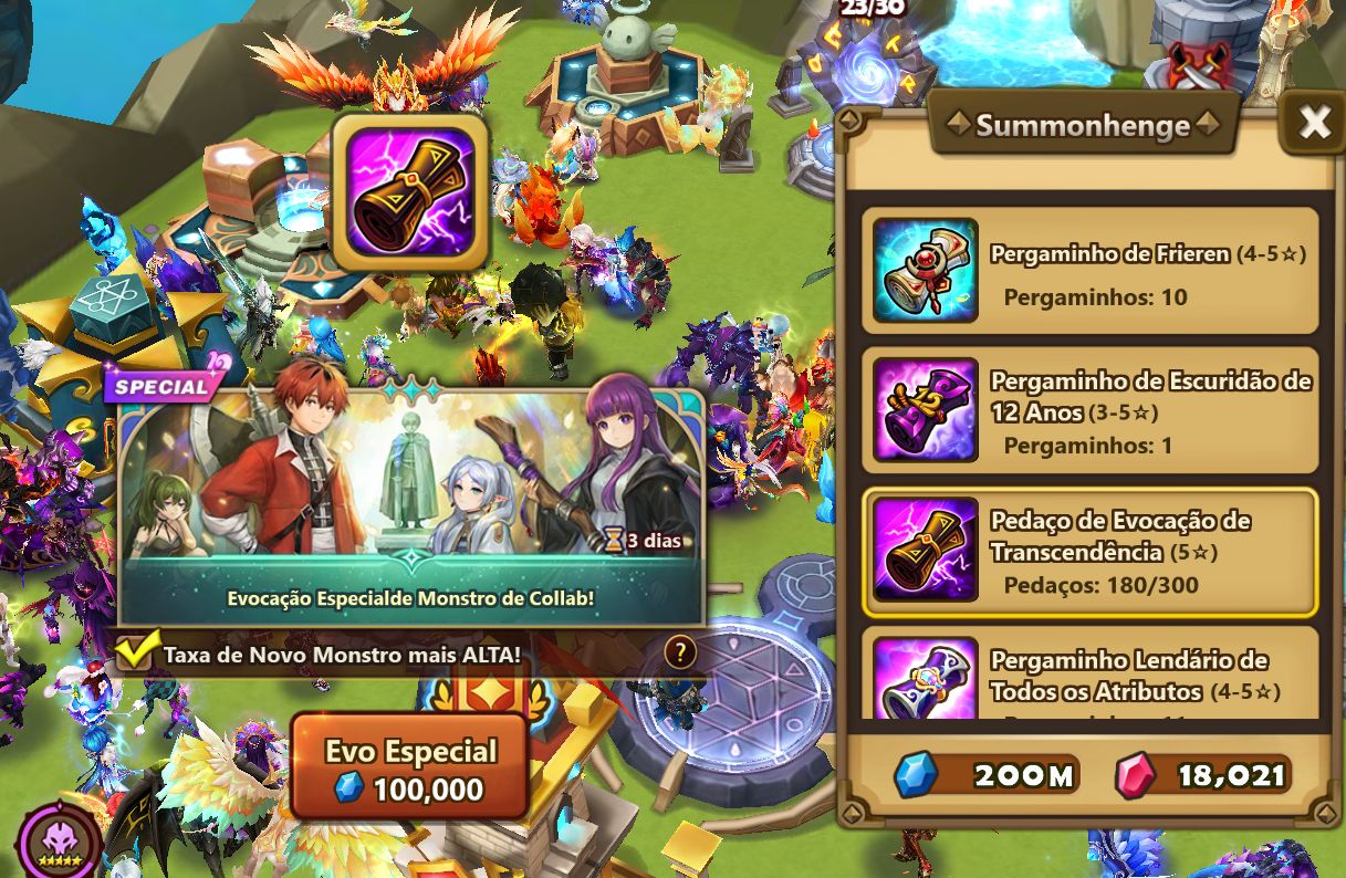 Summoners war conta - Kiki + 10 nat5 + Mega summonada com mais de 30 Lendários