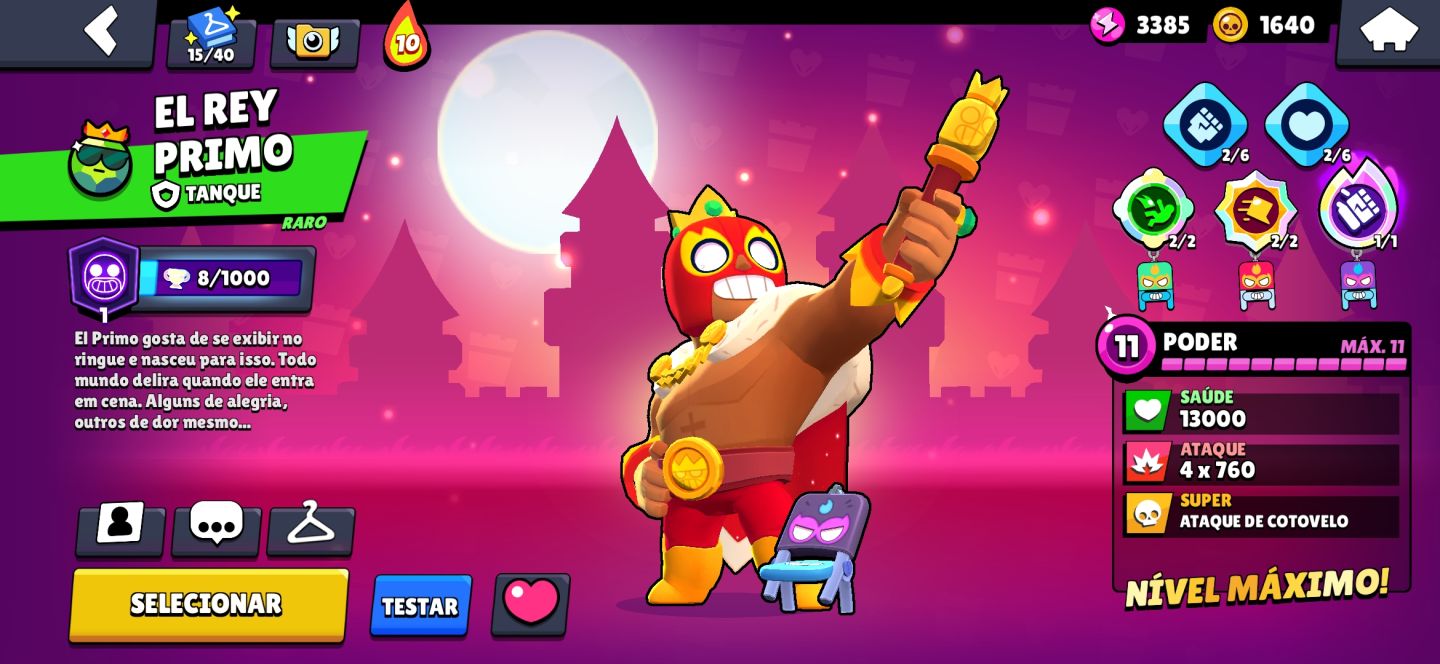 CONTA BRAWL STARS EXCLUSIVA COM SKINS MUITO DESEJADAS...