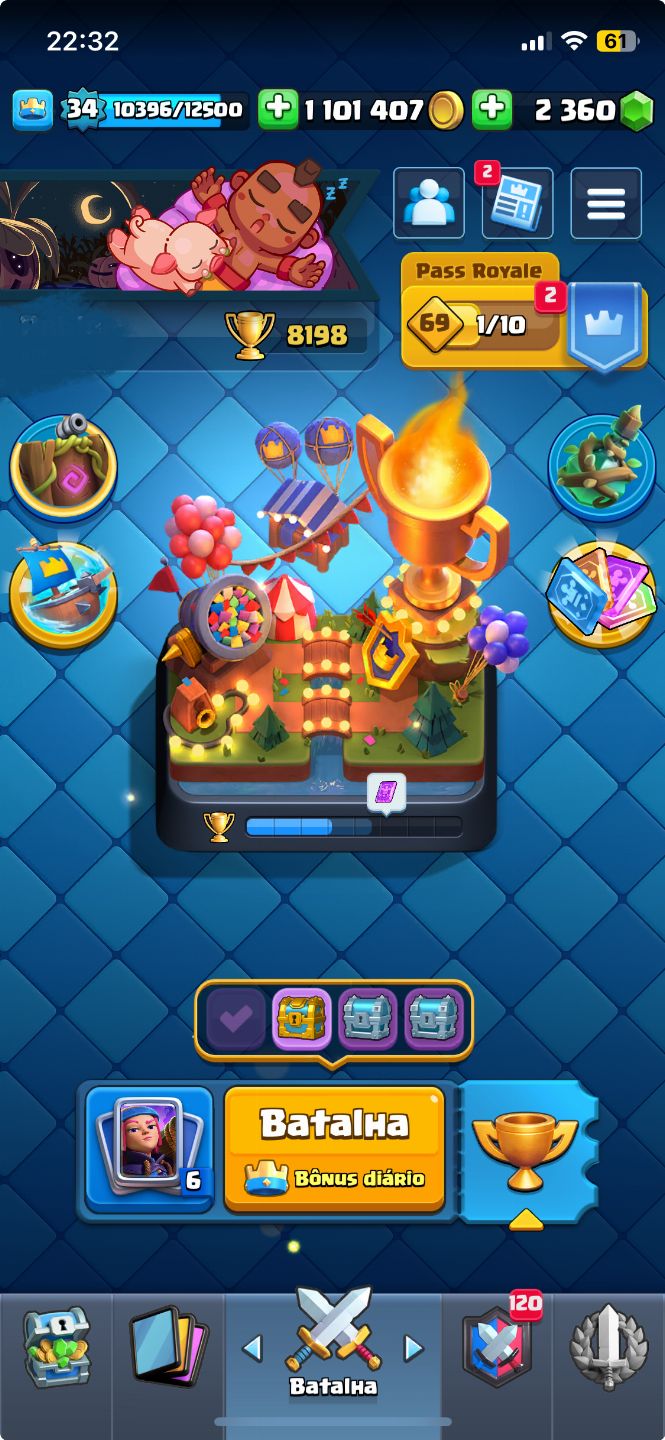 PROMOÇÃO CONTA CLASH ROYALE MUITO BOA