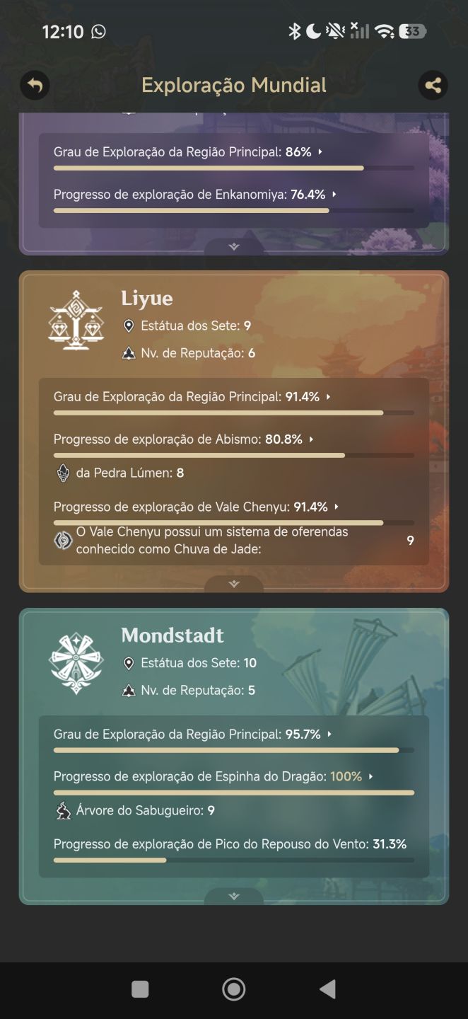 CONTA GENSHIM COM VARIOS T5! BEM ANTIGA COM VARIAS ARMAS DE EVENTOS ANTIGOS!