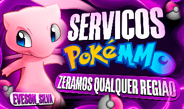 SERVIÇO POKÉMMO - ZERAMOS QUALQUER REGIÃO