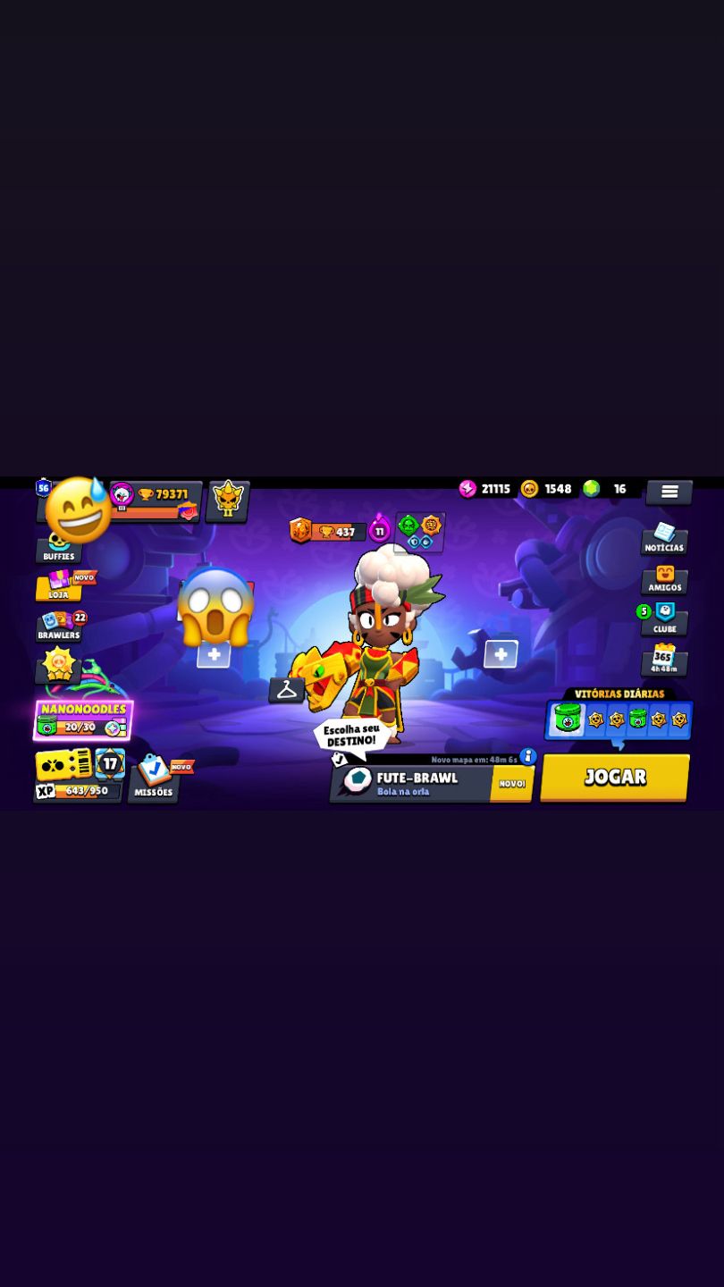 CONTA DE BRAWL STARS SUPER RARA! MUITOS BRAWLERS E SKINS!
