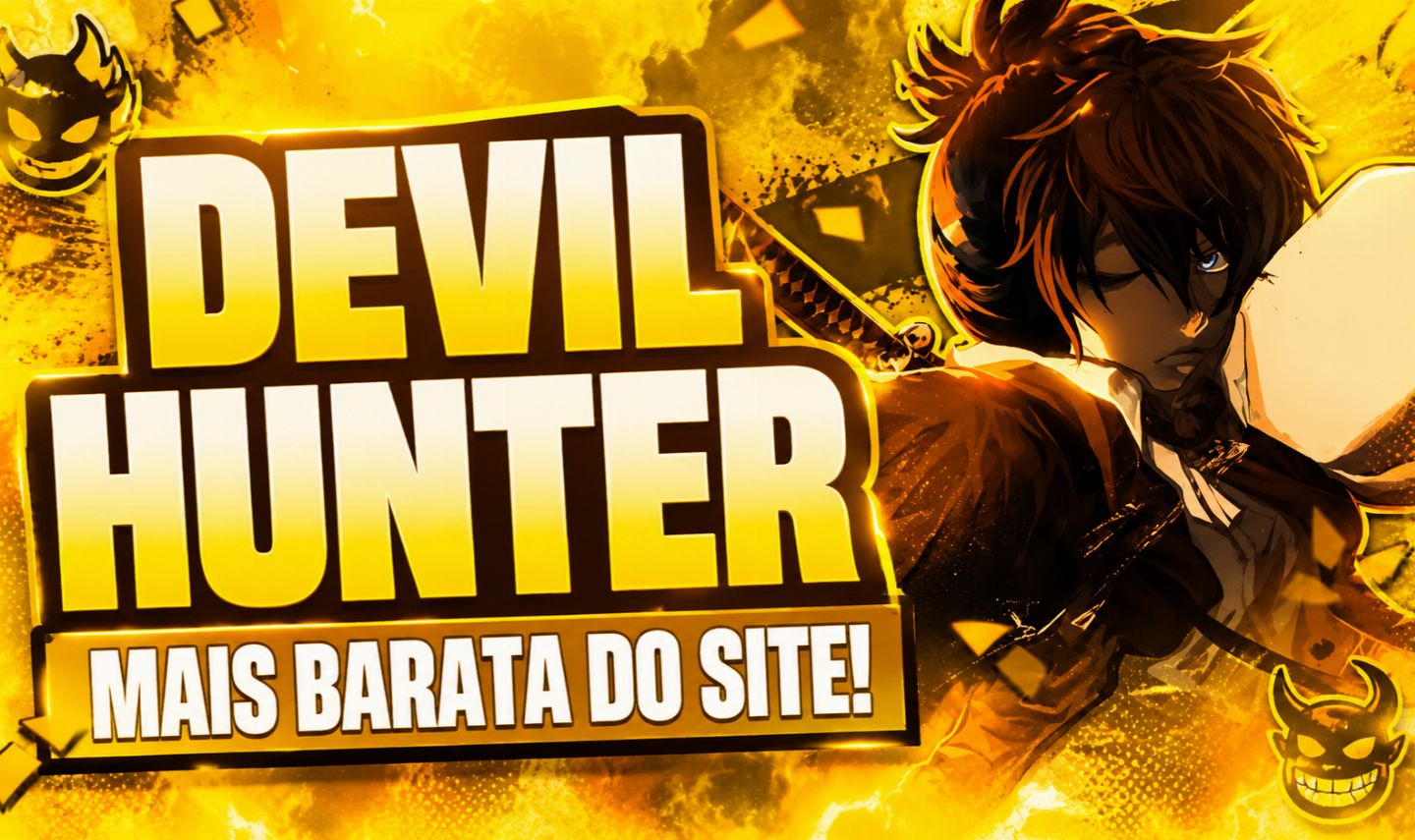 [MELHOR PREÇO] DEVIL HUNTER | ENTREGA RAPIDA