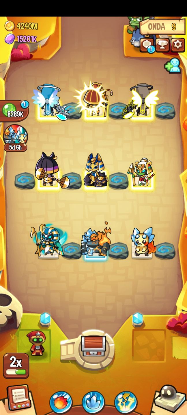 Conta de Summoners com monstros insanos le a descrição