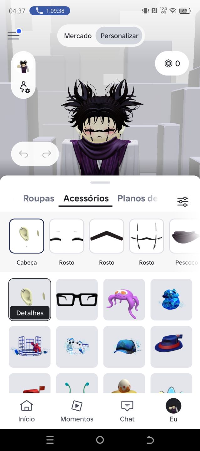 Conta Masculina Roblox