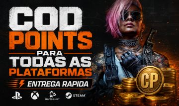 CP /COD POINTS (CPs) Todas as Plataformas | Resgate VIA GIFT (PROMOÇÃO)