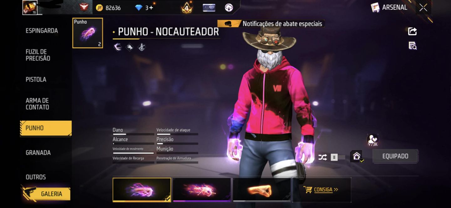 CONTA DE FF GEMADA PASSE STEAMPUNK + FREE FIRE + MESTRE TEMPORADA 8 + PUNHOS