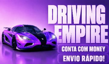 DRIVING EMPIRE | CONTA COM MONEY | BARATO!!!