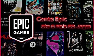 Conta Epic games com o Gta 5 e mais 83 - Epic Games - GGMAX