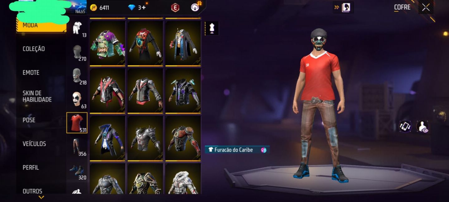 CONTA DE FREE FIRE PARA GEMADA