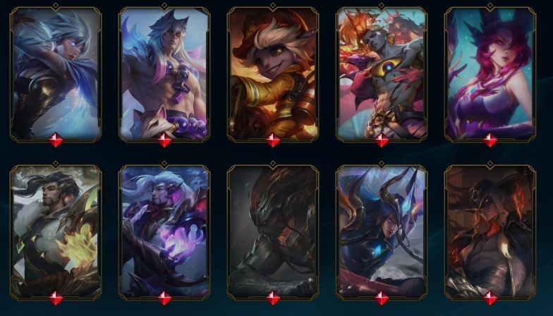 CONTA DE LEAGUE OF LEGENDS COM VIEGO REINADO ESPECTRAL + 207 skins